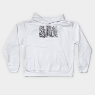 Chicago Streets Kids Hoodie